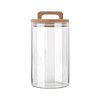 ESTIA ΔΟΧΕΙΟ ΑΠΟΘΗΚΕΥΣΗΣ ALLURE ΓΥΑΛΙΝΟ 1000ml 10x10x19cm