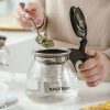 Τσαγιέρα γυάλινη "Misty" με ανοξείδωτο φίλτρο 1100ml - Image 4