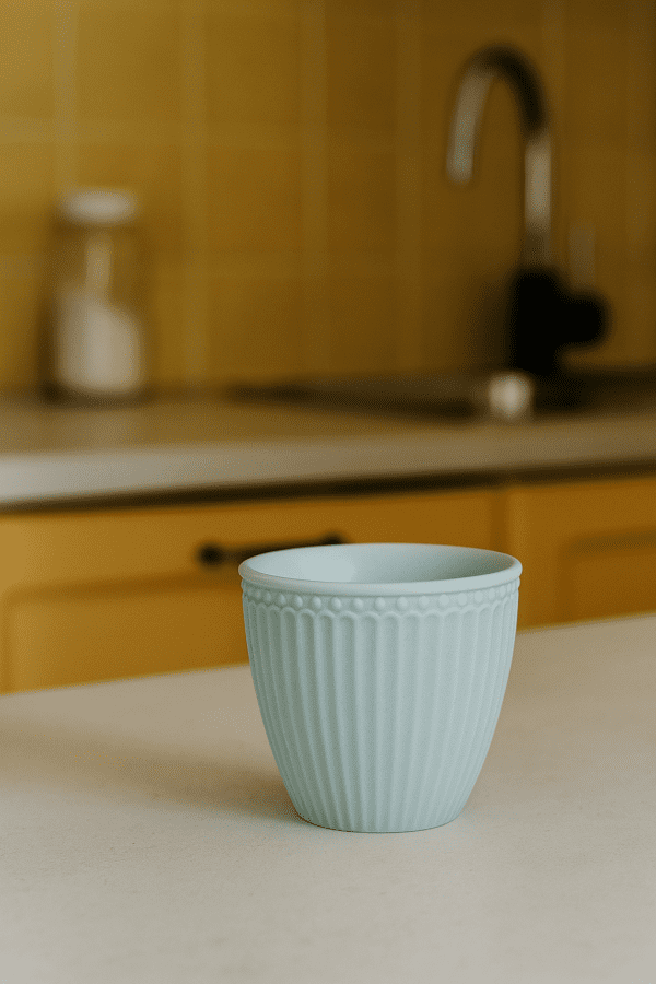 GreenGate Latte Cup Alice Ice Blue – Πορσελάνινη Κούπα Latte 300ml σε Παστέλ Γαλάζιο