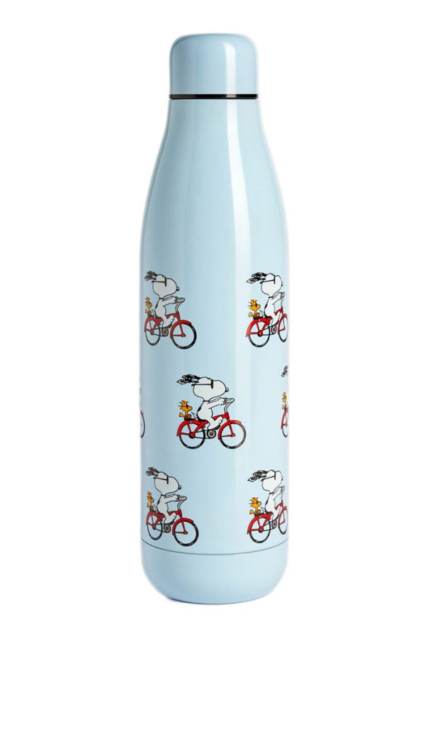 Quycup Snoopy Bici Stainless Steel Thermo Bottle 500ml