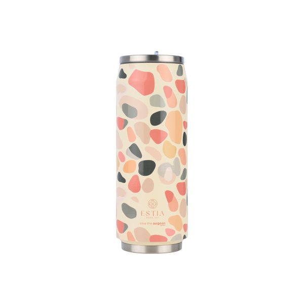 ΘΕΡΜΟΣ TRAVEL CUP SAVE THE AEGEAN 500ml HUE PEBBLES