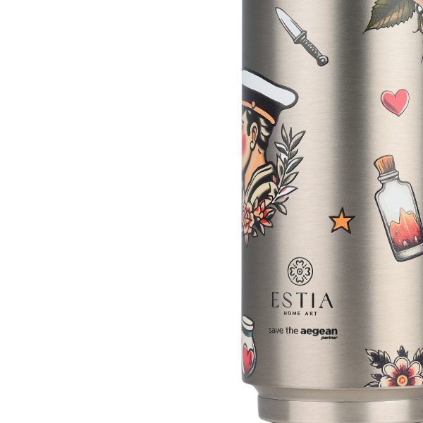 ΘΕΡΜΟΣ TRAVEL CUP SAVE THE AEGEAN 500ml OLD SCHOOL INK - Image 3