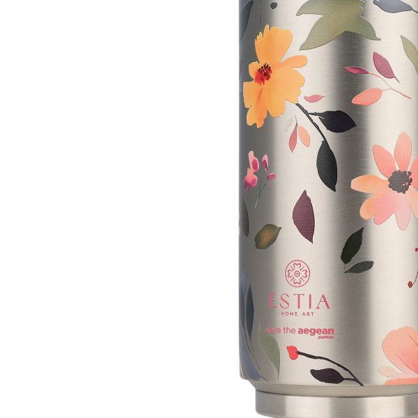 ΘΕΡΜΟΣ TRAVEL CUP SAVE THE AEGEAN 500ml SILVER BOTANIC - Image 3