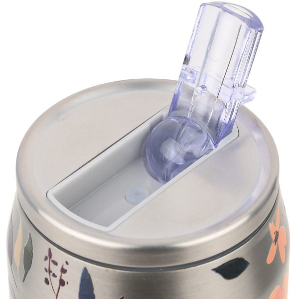 ΘΕΡΜΟΣ TRAVEL CUP SAVE THE AEGEAN 500ml SILVER BOTANIC - Image 2