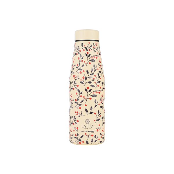 ΘΕΡΜΟΣ TRAVEL FLASK SAVE THE AEGEAN 500ml BLOOM BEIGE