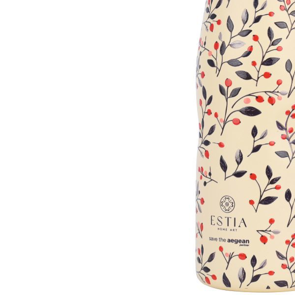 ΘΕΡΜΟΣ TRAVEL FLASK SAVE THE AEGEAN 500ml BLOOM BEIGE - Image 3