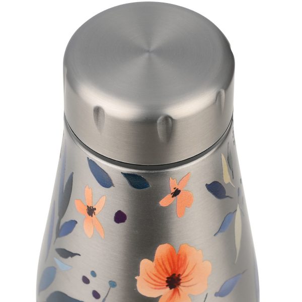 ΘΕΡΜΟΣ TRAVEL FLASK SAVE THE AEGEAN 500ml SILVER BOTANIC - Image 2