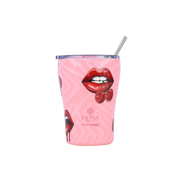 ΘΕΡΜΟΣ COFFEE MUG SAVE THE AEGEAN 350ml BLUSH POP