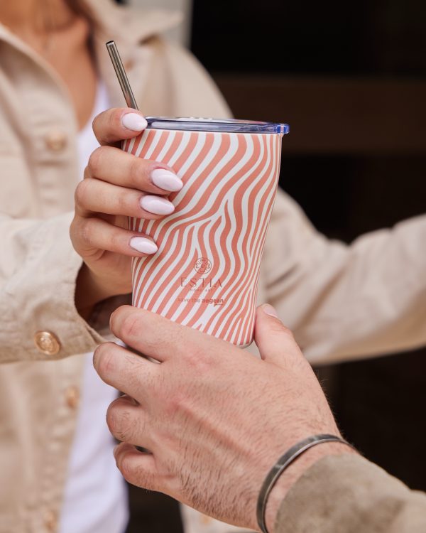 ΘΕΡΜΟΣ COFFEE MUG SAVE THE AEGEAN 350ml SOFT RIPPLE