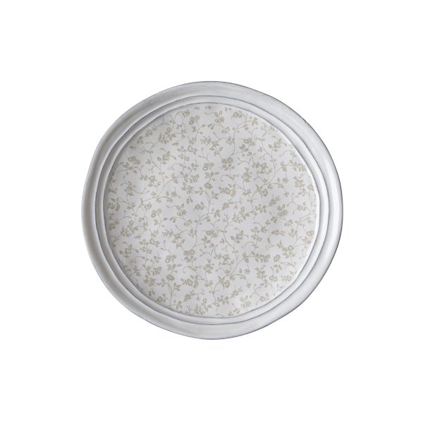 Laura Ashley Πιάτο 20cm White Decorated – Artisan | Ρομαντικό Πορσελάνινο Πιάτο για το Καθημερινό ή Εορταστικό Τραπέζι - Image 2